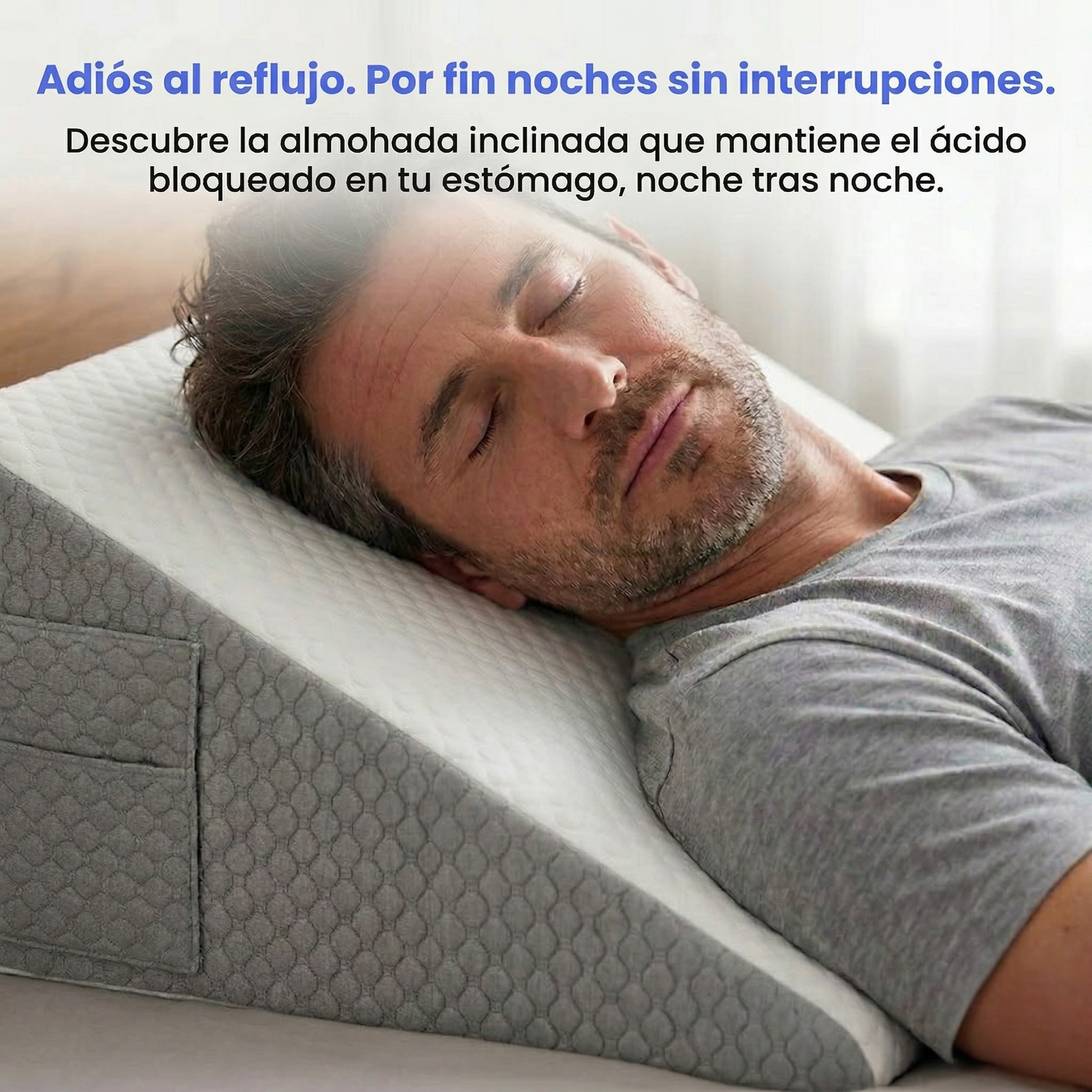 ERGOVA® – La Almohada Ergonómica de Elevación
