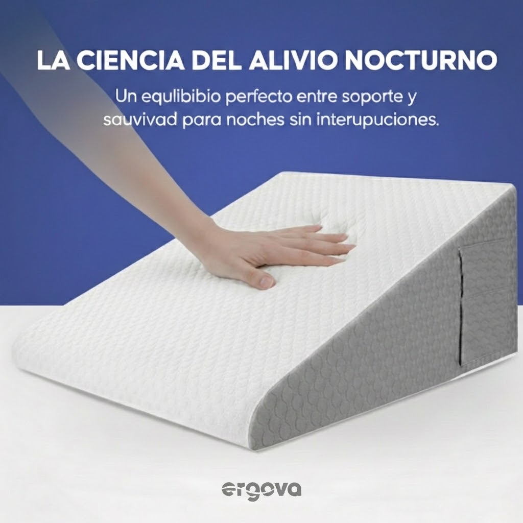 ERGOVA® – La Almohada Ergonómica de Elevación